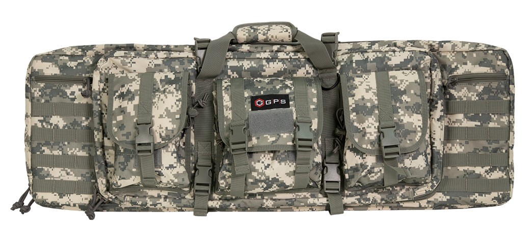 G*outdoors Double, Gps Drc36acu    Double Rifle Case  36"    Acu Camo