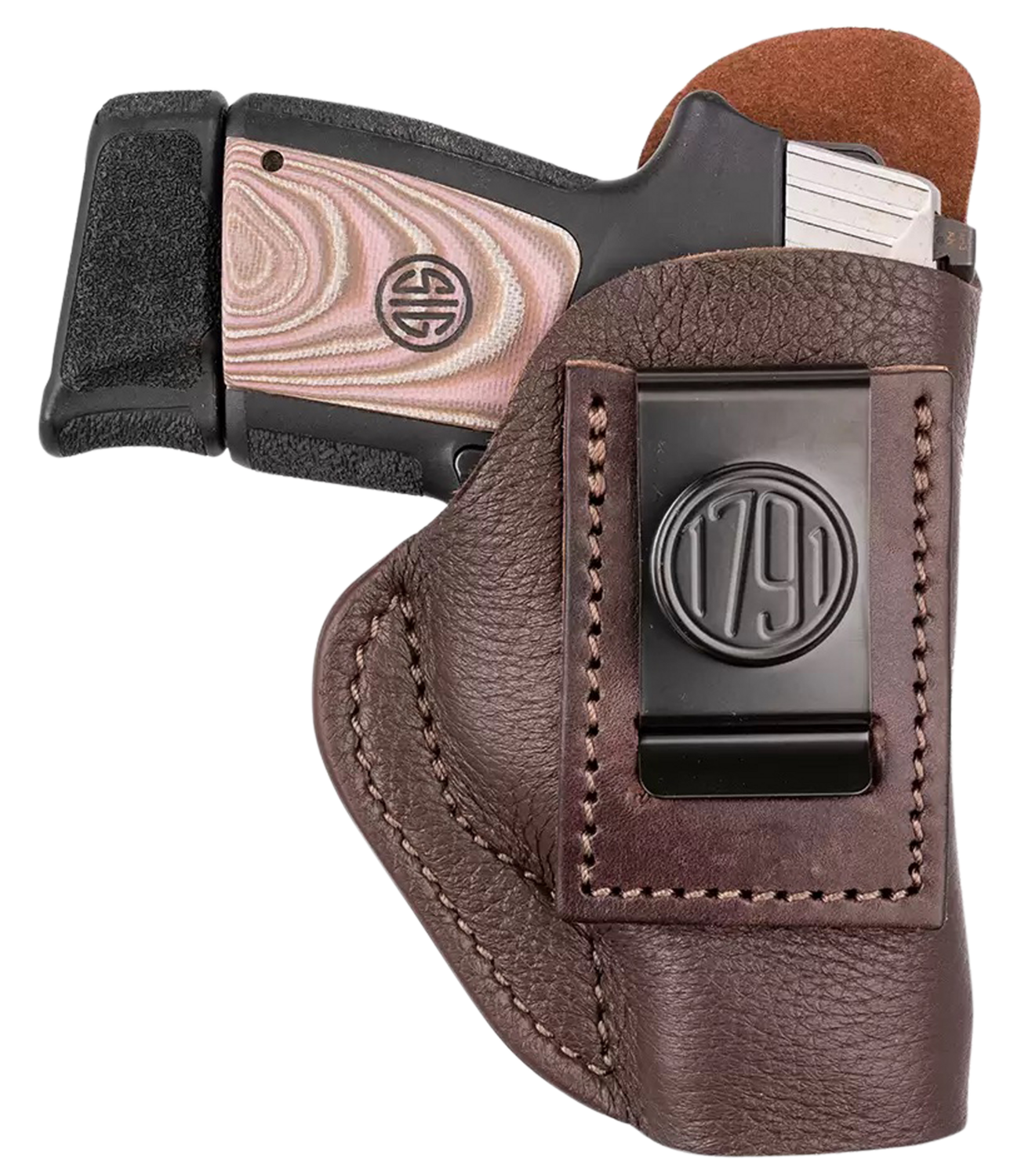 1791 Gunleather Fair Chase, 1791 Fcd-3-brw-l   Deer Iwb Glk42/43/lc9 Lh