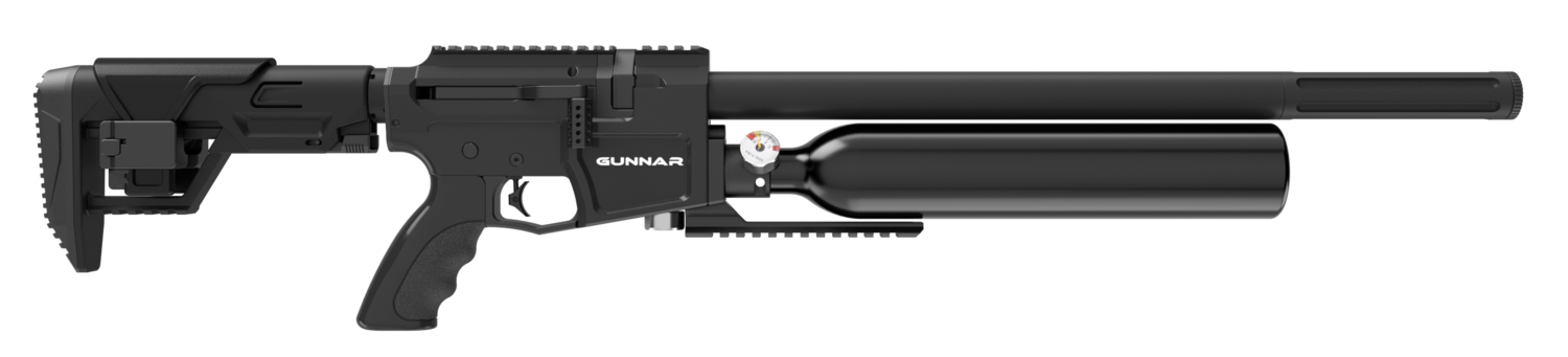 Crosman Gunnar, Ben Bpg25s        .25 Gunnar  Bolt Pcp Hunt Rfl