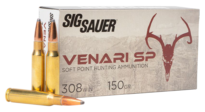 Sig Sauer Venari, Sig V308sp150-20    Venari      308sp 150 Gr 20/10