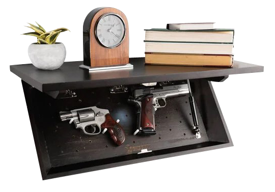 Lockdown In-plain-sight, Lockdown 1117248   In Plainsight Shelf Stained