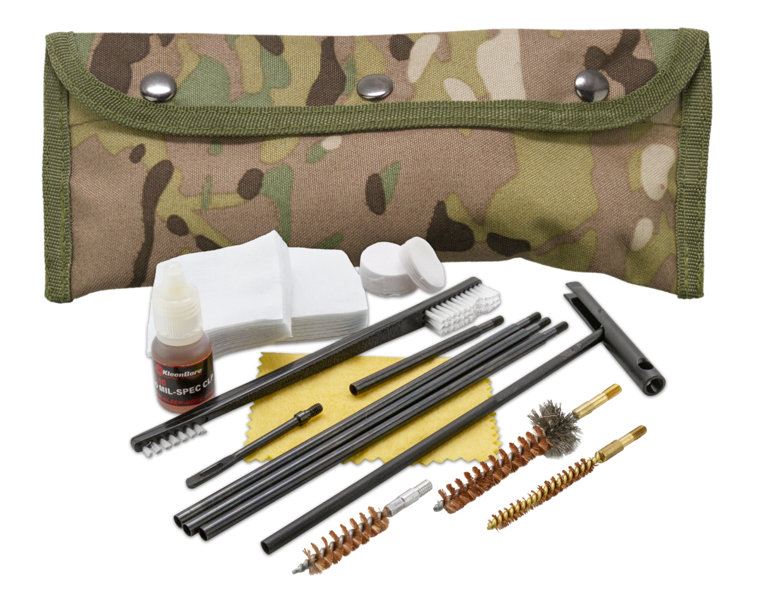 Kleen-bore Modular, Kln Pou303mc    Mlti-cam Pouch 223/556/9mm Cln Kit