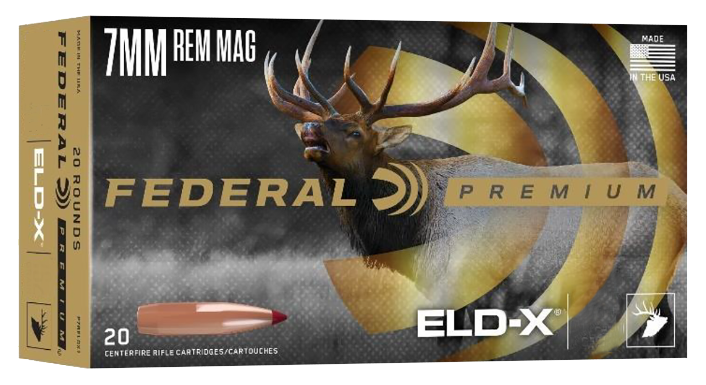 Federal Eld-x, Fed P7reldx1       7mm     162 Eldx          20/10