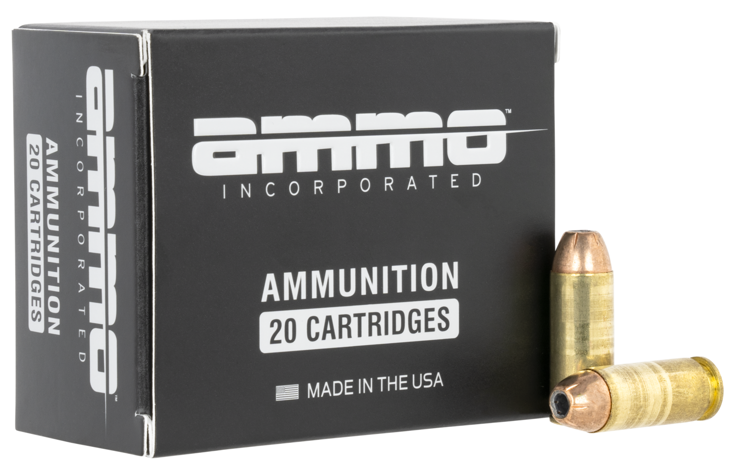 Ammo Incorporated Signature, Ammoinc 10180jhp-a20      10m  180 Jhp       20/10