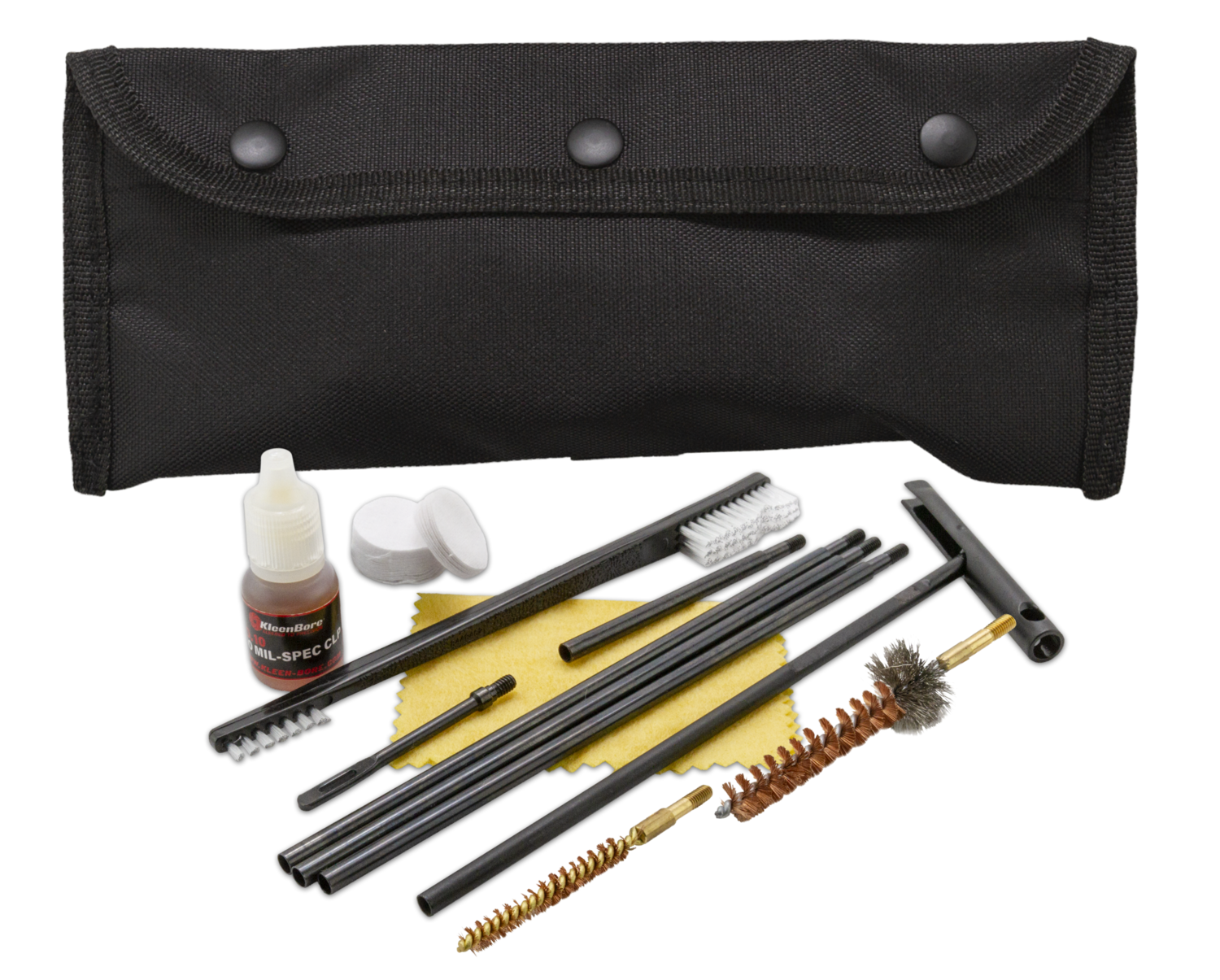 Kleen-bore Modular, Kln Pou302b     Blk Pouch Ar15/m16 223/556 Cln Kit