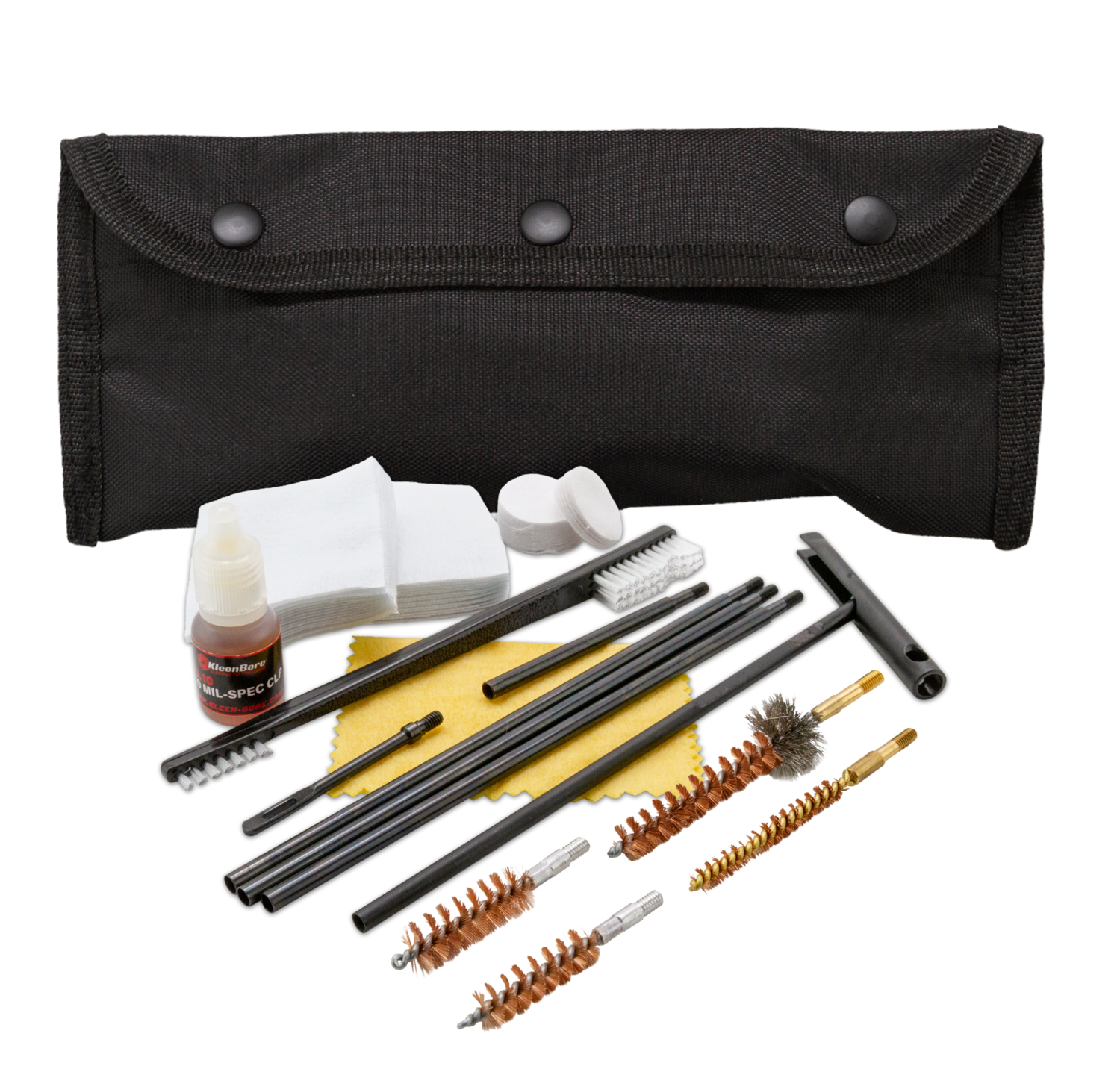Kleen-bore All Caliber, Kln Pou301b     Blk Pouch All Cal Hg/rfl Cln Kit