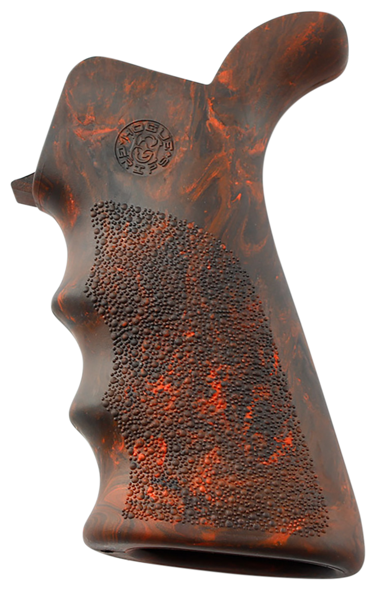 Hogue Overmolded, Hog 15421   Ar15 Beavertail Fg Grip Red Lava