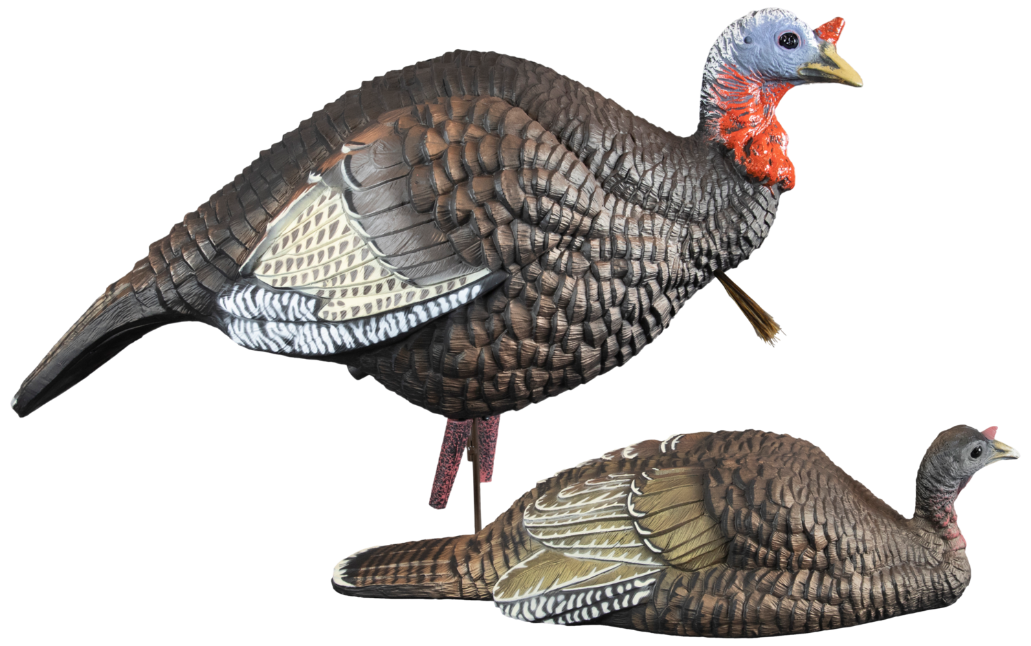 Higdon Decoys Strutt & Lydwn, Higdon 63181 Jake & Jill 1/4 Strutt & Lydwn Hen
