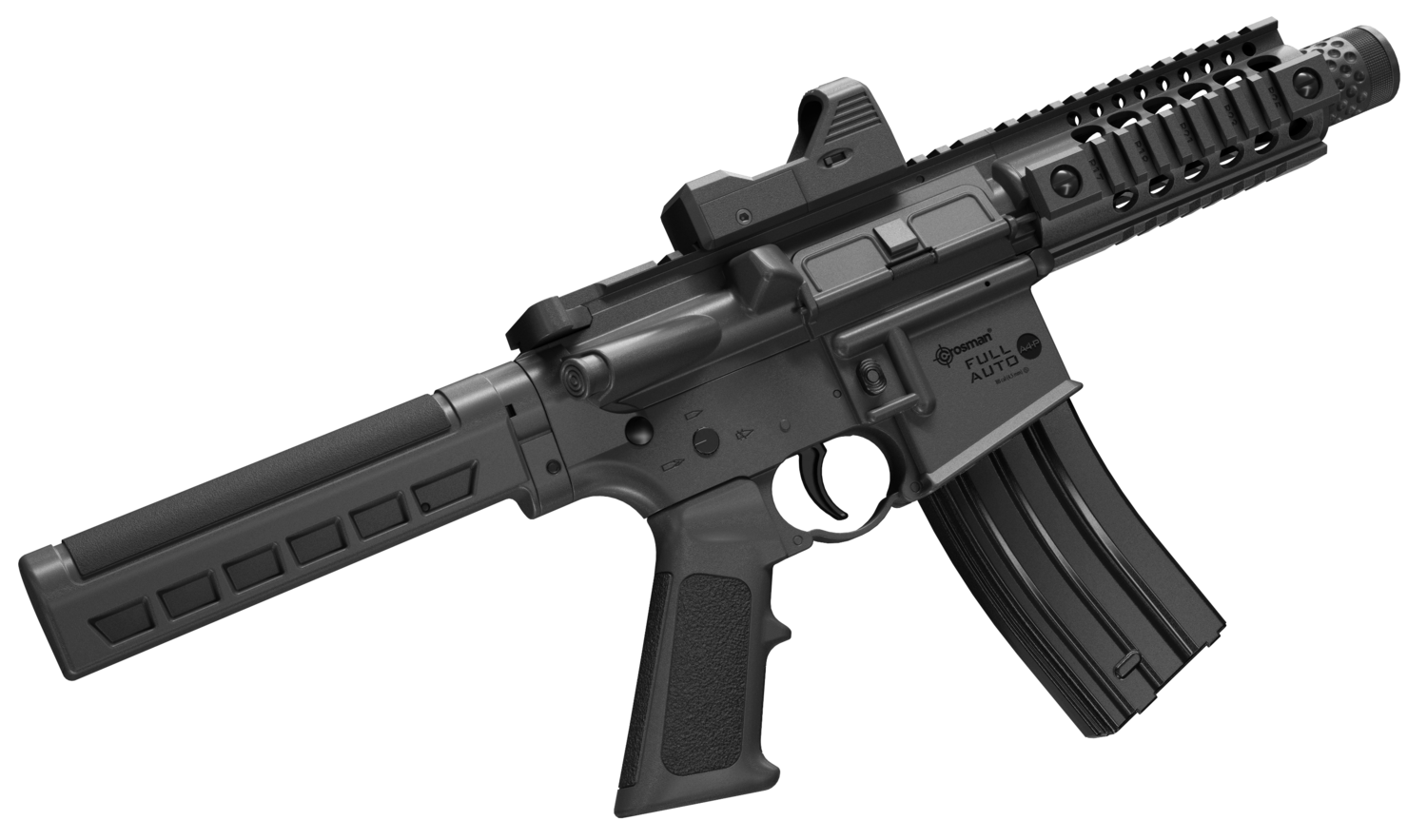 Crosman Full Auto, Cros Cfaa4px    177 Full Auto Co2 Bb Air Rdot  Blk