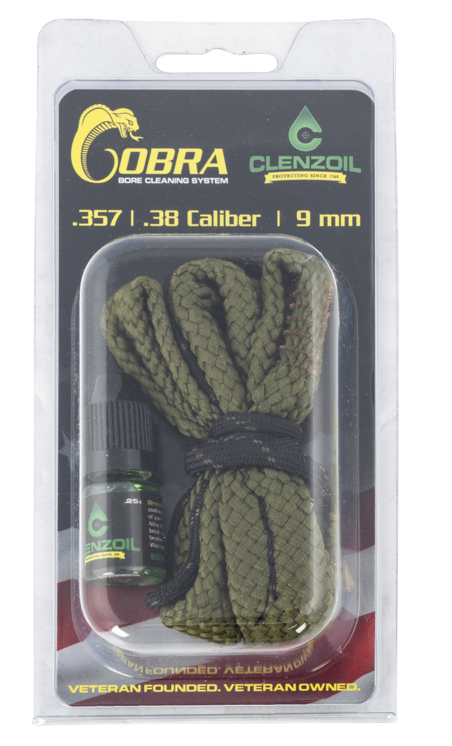 Clenzoil Bore, Clenzoil 2151 Bore Cleaning System .38/357/9mm