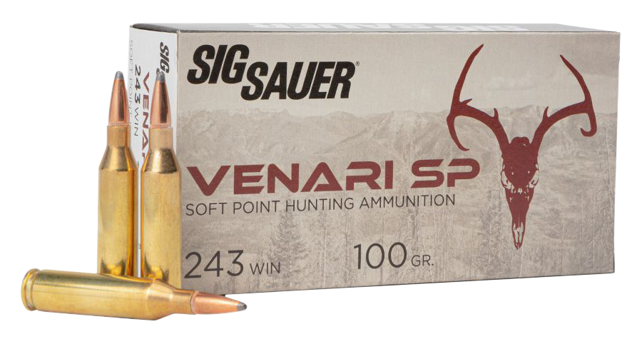 Sig Sauer Venari, Sig V243sp100-20    Venari    243    100 Gr  20/10