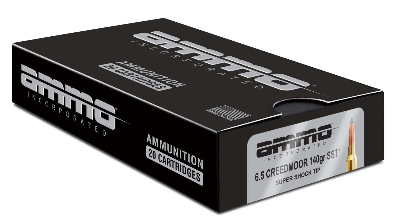 Ammo Incorporated Signature, Ammoinc 65cm140sst-a20    65crm  140 Sst     20/10