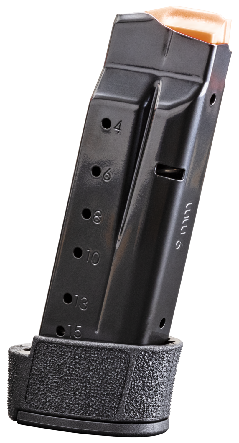 Smith & Wesson M&p9, S&w 3015890    Mag M&p9 Shld+/equalizer 9mm    15r