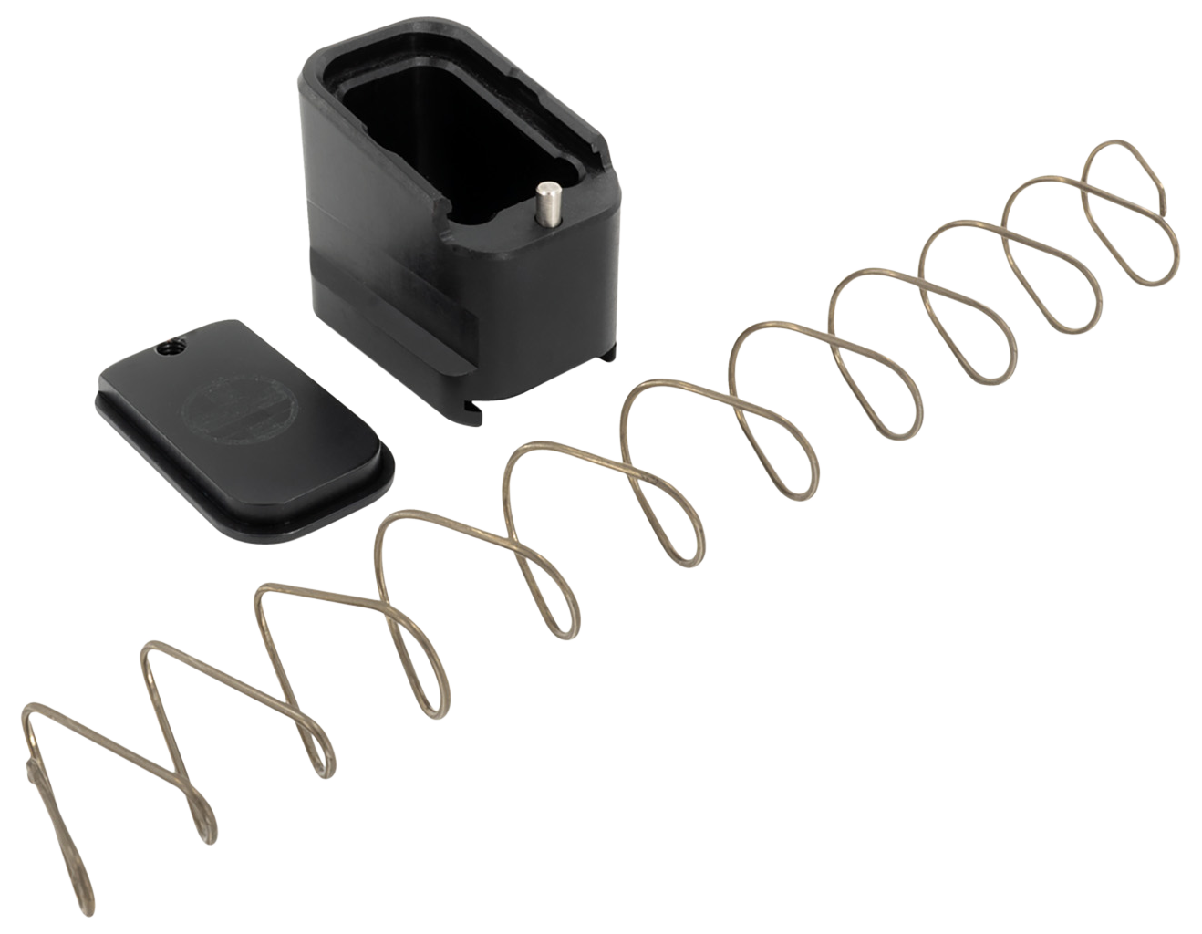 Shield Arms Magazine Extension, Shield G19-me-5-blk     G19 +5 Mag Extension