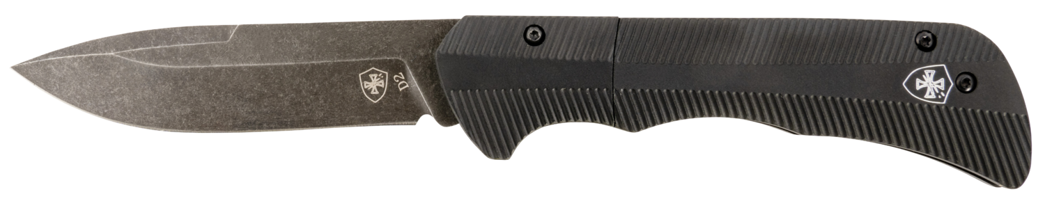 Templar Knife Auto Assist, Temp Aaabk321 Assist Alum Blk Drop Point Blk