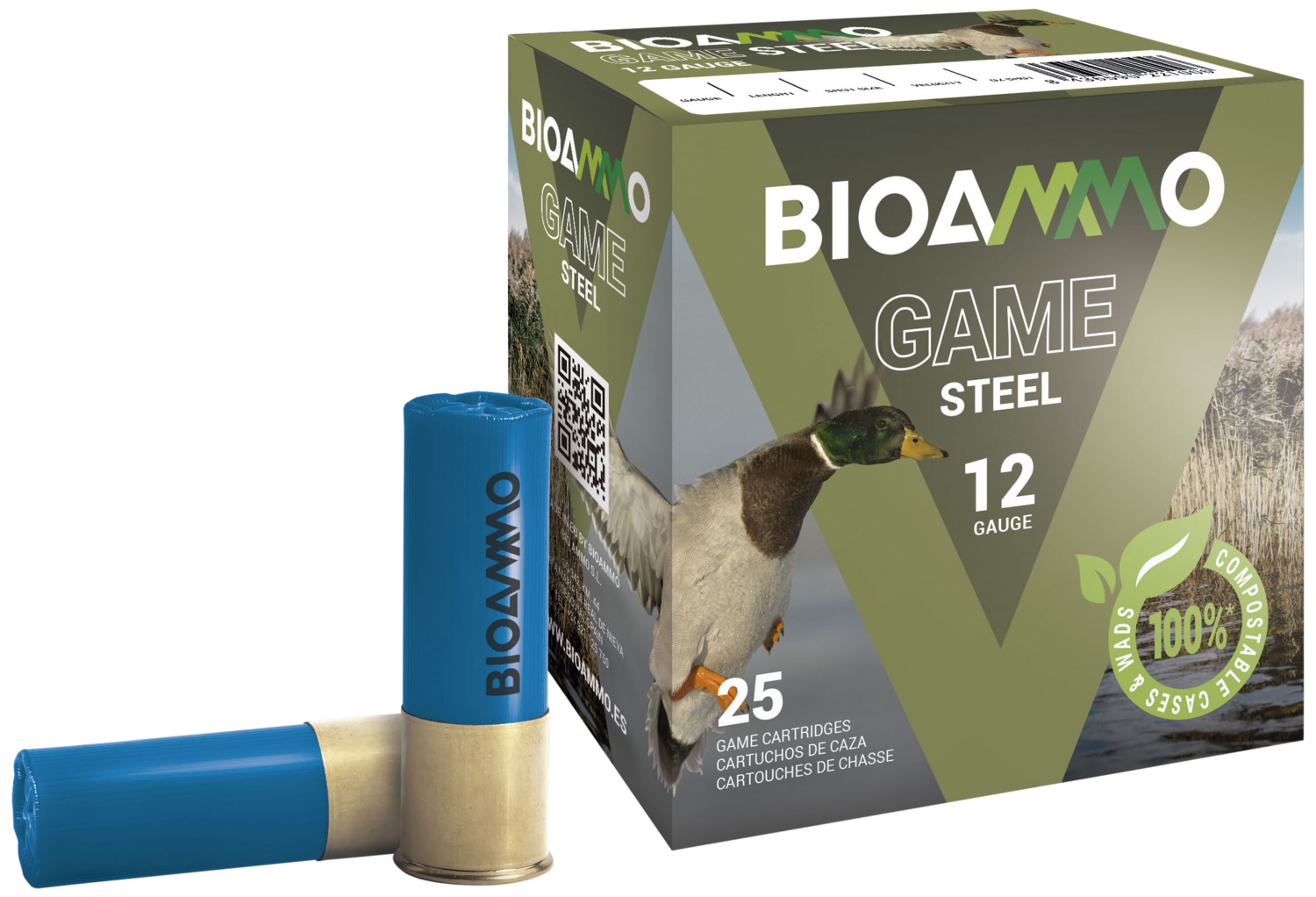 Winchester Ammo , Bioammo Bls2840  12ga 4  St  2-3/4  Hb 1oz   25/10