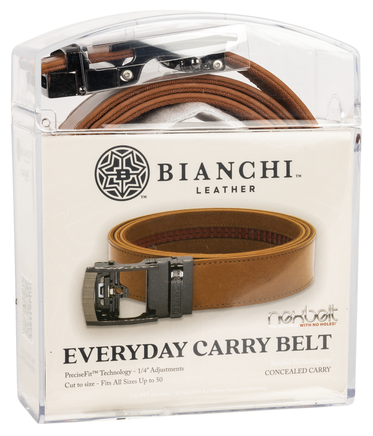 Bianchi B13, Bia 24550    Every Day Carry Nexbelt Leather   Tan