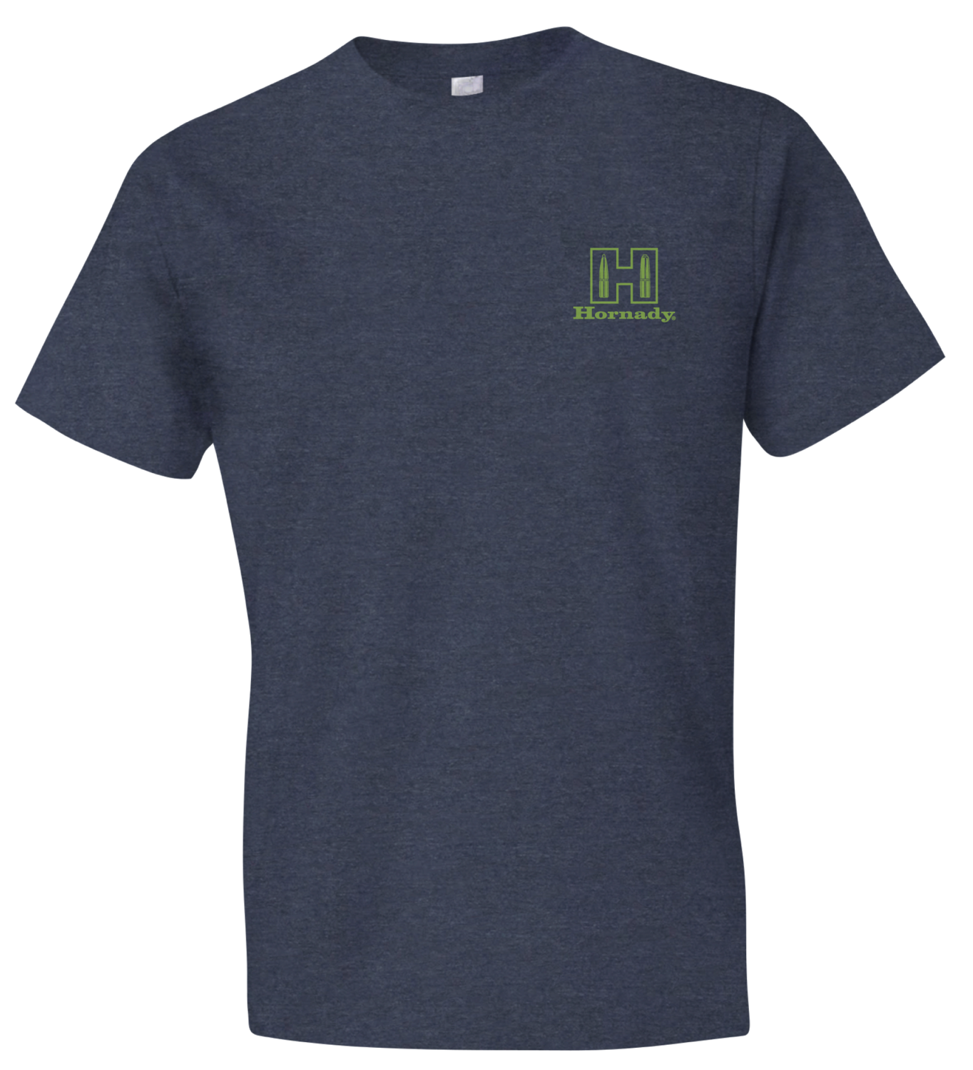 Horizon Design Hornady T-shirt, Hdesign 30992  Hornady Logo Stmp Tshirt Md Indigo