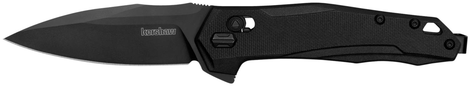 Kershaw Monitor, Ker 2041        Monitor  Mid-size  Black-oxide 3.0