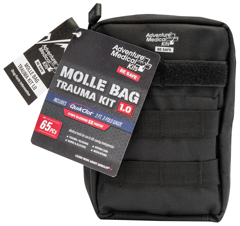 Adventure Medical Kits Molle Bag, Amk 20640299 Molle Bag Trauma Kit 1.0         Blk