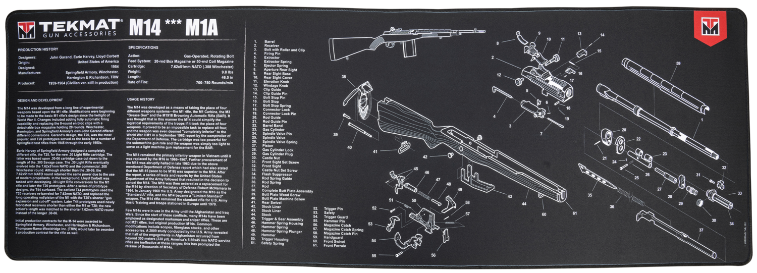 Beck Tek, Llc (tekmat) M14 (m1a), Tekmat Tekr44m14           M14 Mia