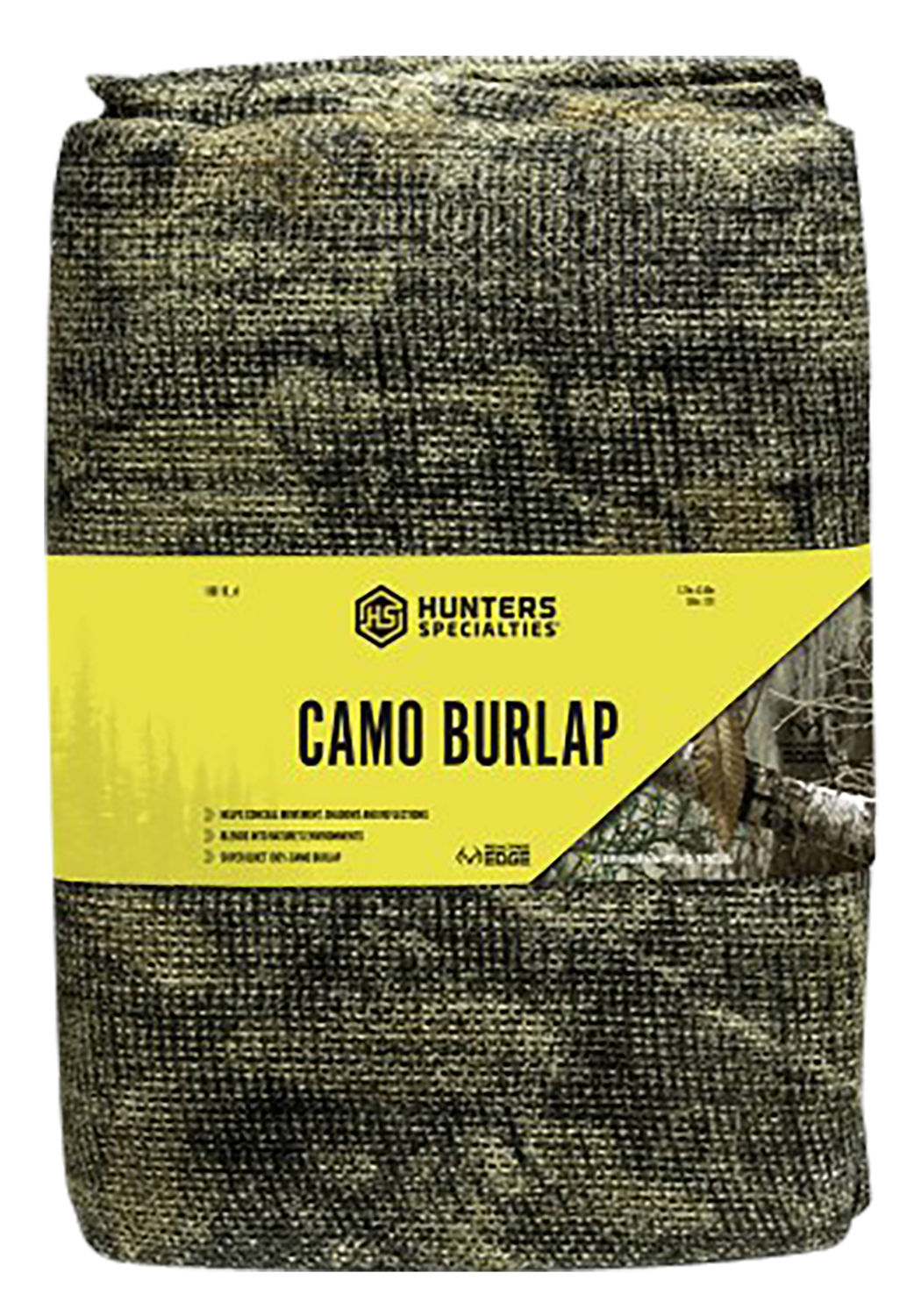 Hunters Specialties Burlap, Hs 100119            Burlap 54x12 Rtree Edge