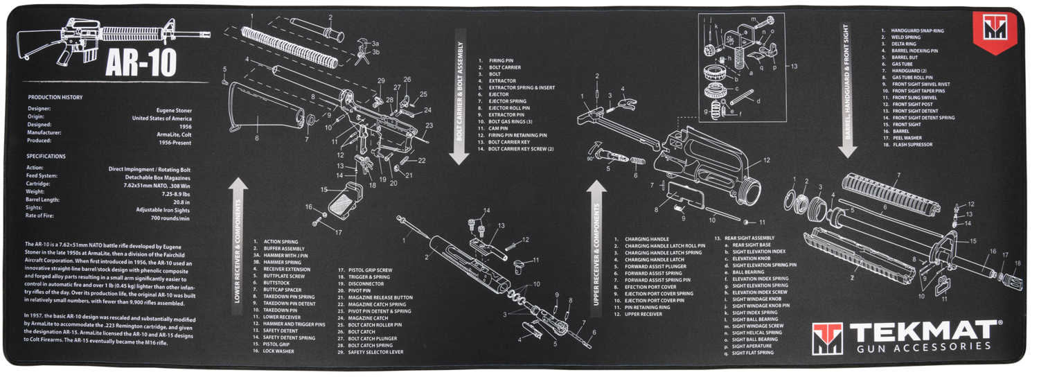 Beck Tek, Llc (tekmat) Ar-10, Tekmat Tek-r44-ar10        Ak10