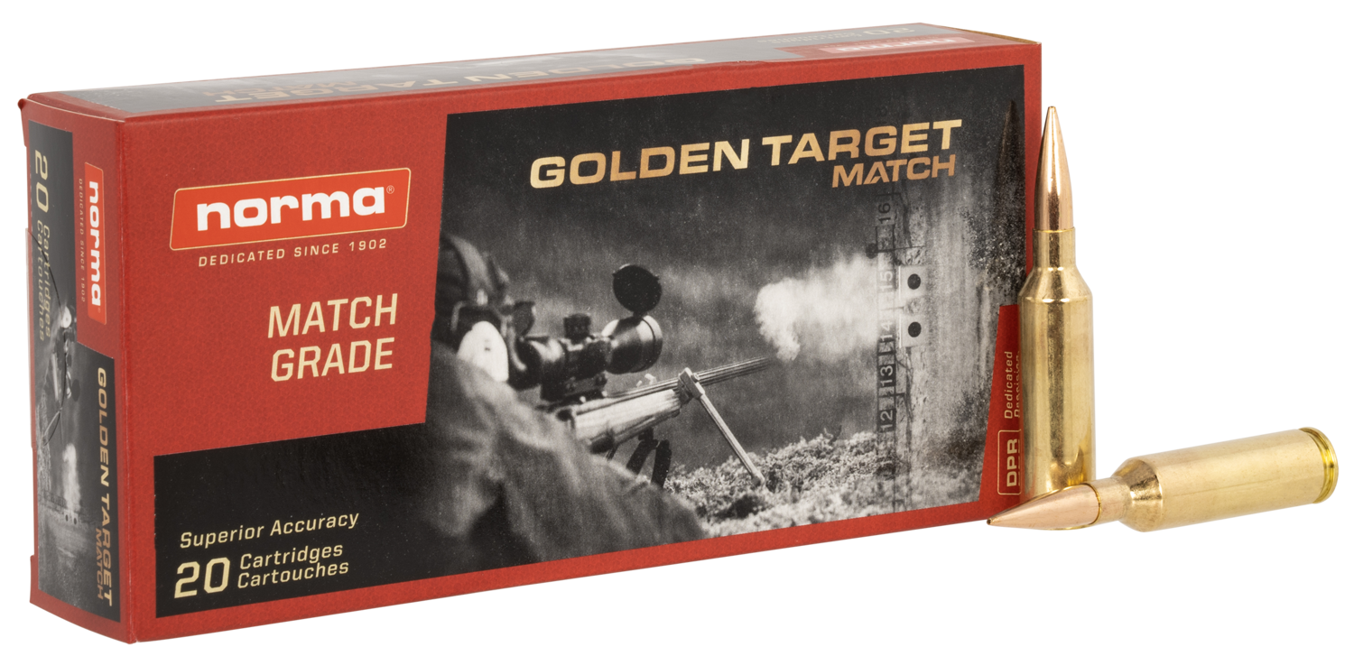 Norma Ammunition (ruag) Dedicated Precision, Norma 10166462 6.5prc  143 Golden Trgt Bthp  20/10