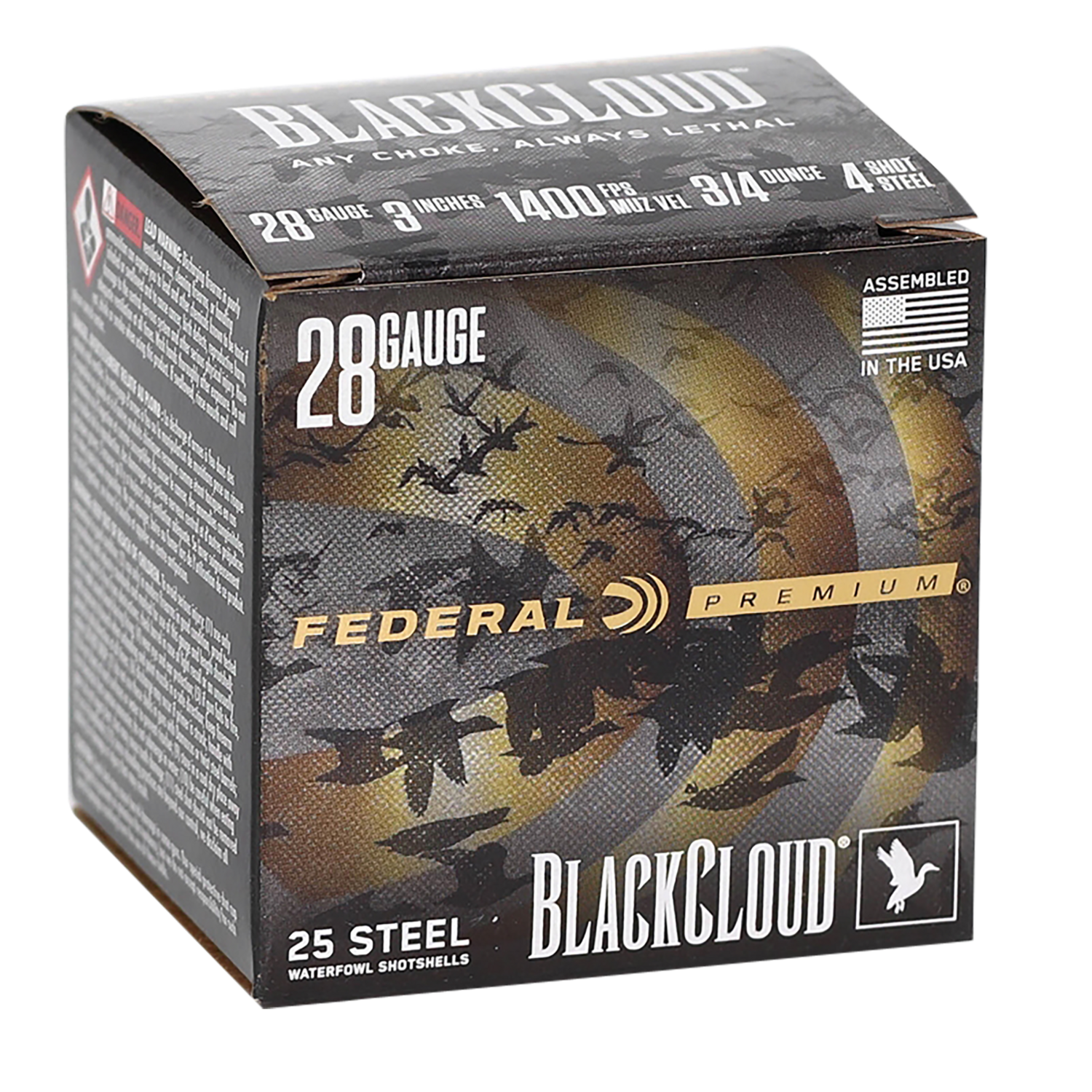 Federal Federal Premium, Fed Pwbx2854      Blkcld 28 3in 3/4          25/10