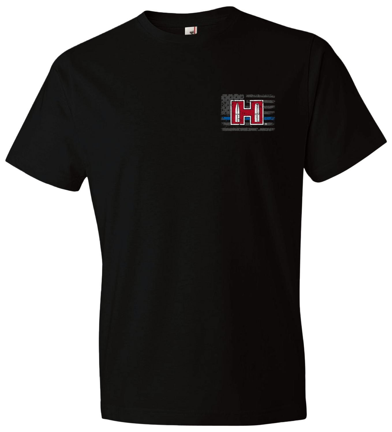 Horizon Design Hornady T-shirt, Hdesign 30764  Hornad Pow Blu Lin Tshirt Xl Blk
