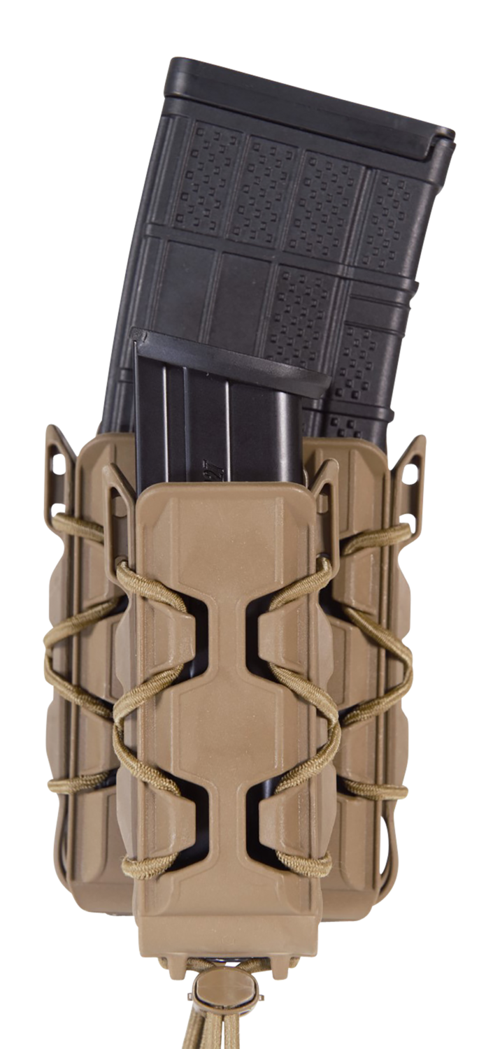 High Speed Gear Taco, Hsgi 16dd01cb Poly Double Decker Taco V2  Coy Brn