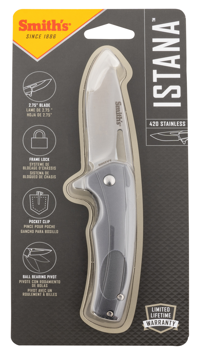 Smiths Products Istana, Smiths 51246  Istana      2.75" Folding Knife