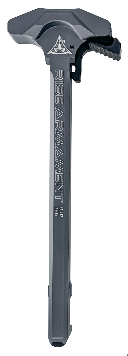 Rise Armament Extended Charging Handle, Rise Ra-212-gry      Extnd Ar Charge Hdl Latch Gry