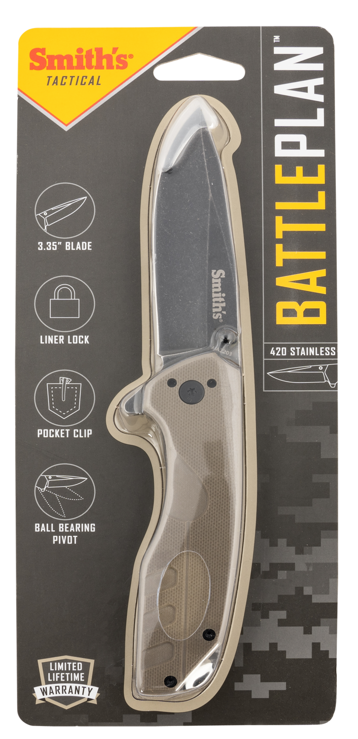 Smiths Products Battleplan, Smiths 50995  Battleplan Desert Tan
