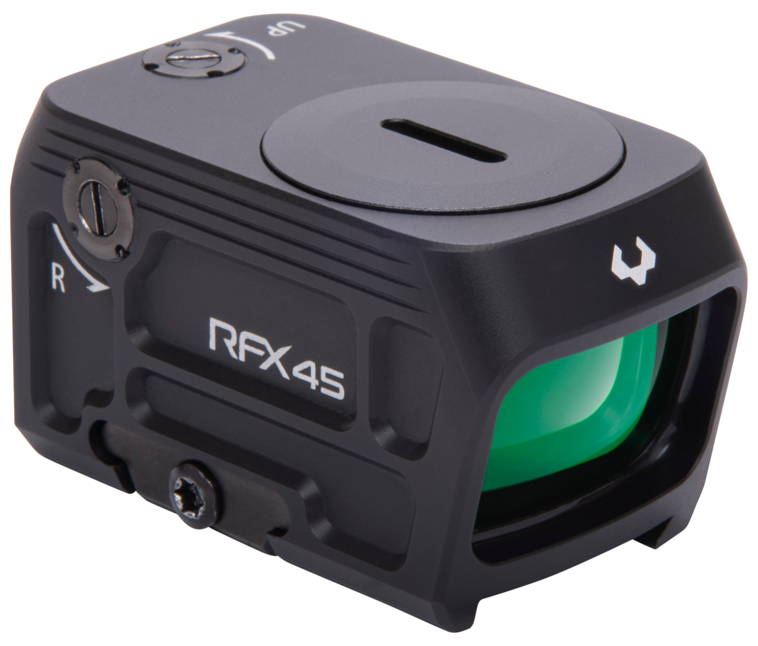 Viridian Rfx45 Closed Emitter Green Dot Sight, Vir 981-0058  Rfx45 Closed Em Grn Dot Acro Doc Adp