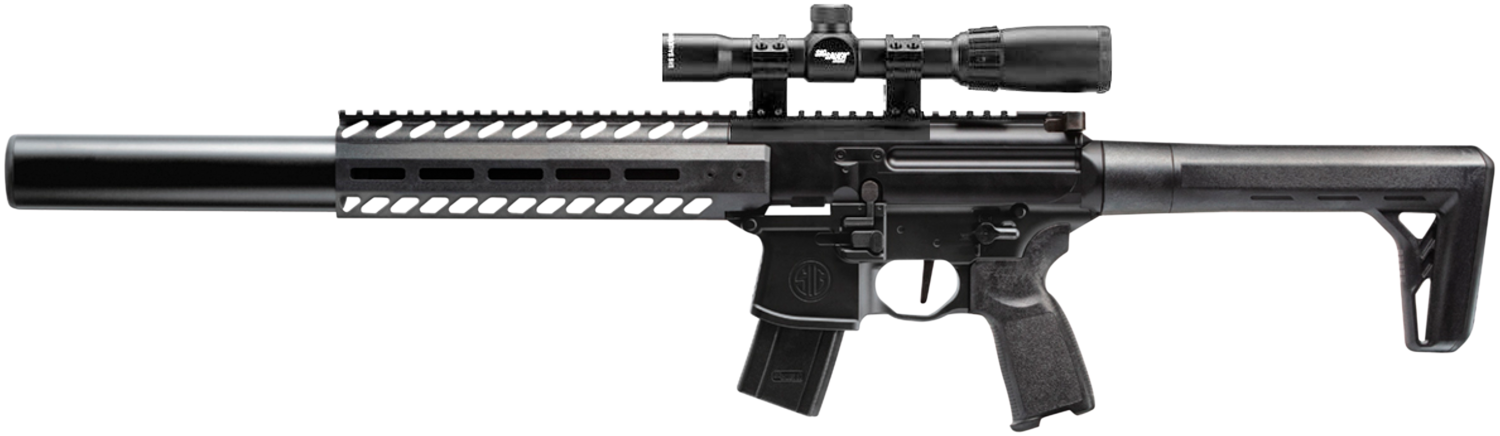 Sig Sauer Airguns Mcx Air, Sig Airmcx177g2blkscope    Mcx Air 177 Blk W/scope