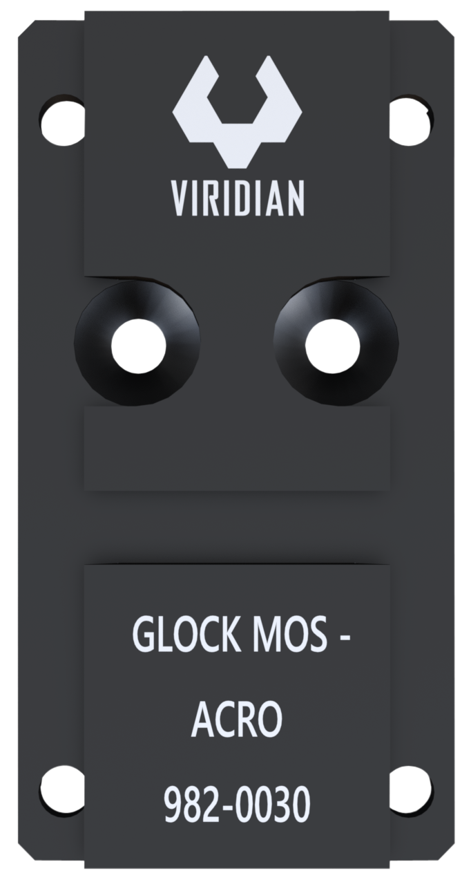 Viridian Rfx45 Glock Mos Mounting Adapter, Vir 982-0030  Rfx45 Glock Mos Mounting Adapter