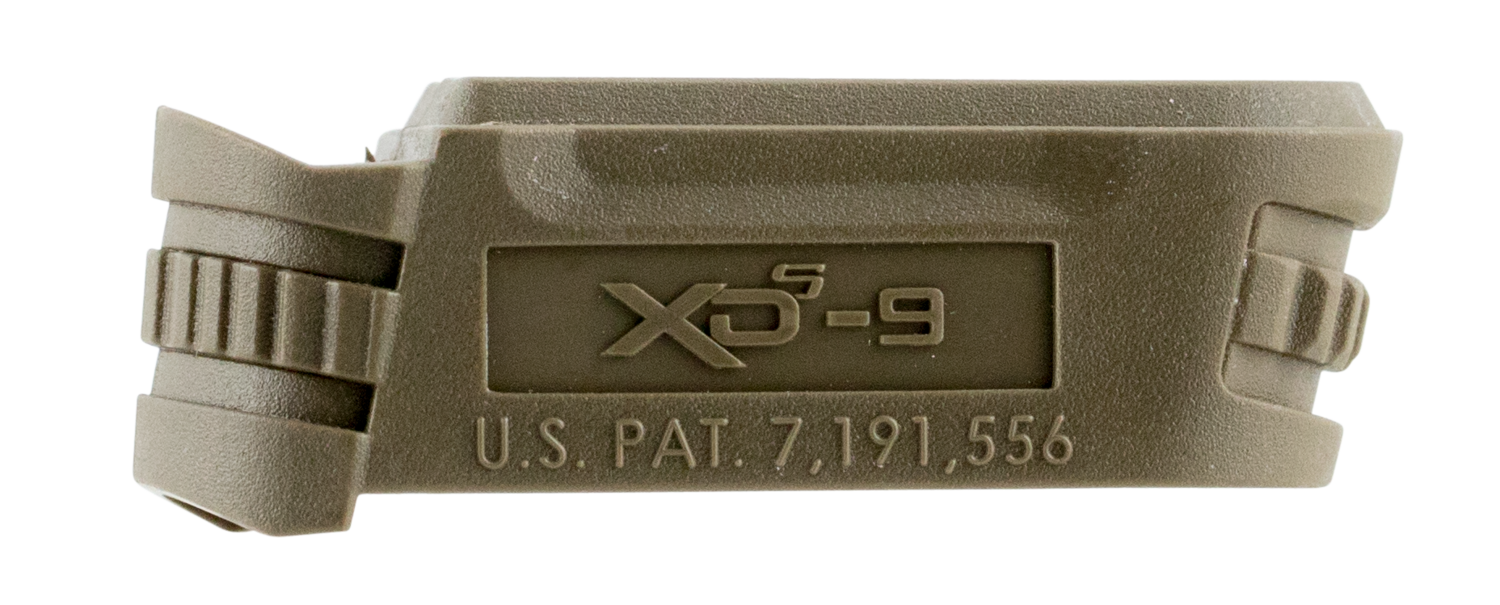 Springfield Armory Backstrap Sleeve, Spg Xds5901mfde  Mag Slv Bkst 1 9m 3.3   Mdsiz Fd