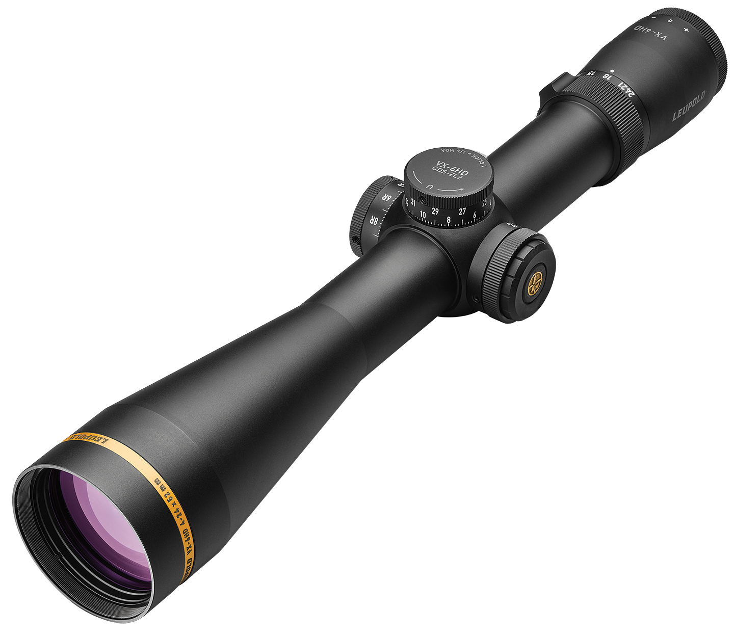 Leupold Vx-6hd, Leu 171581 Vx-6hd  4-24x52   34mm  Var