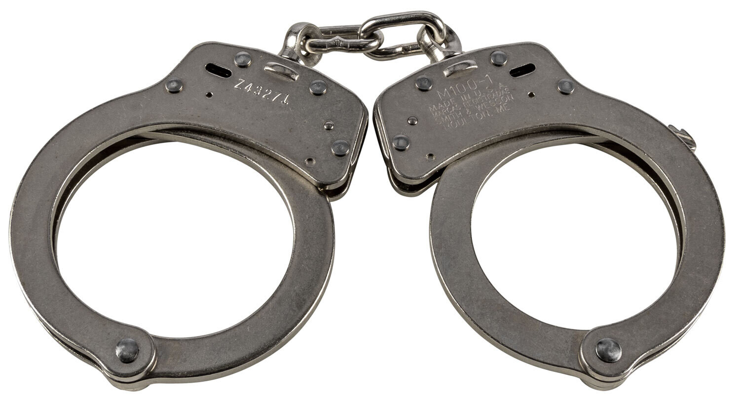 Smith & Wesson 100, S&w 350103    Mod 100  Handcuff Std    Nkl