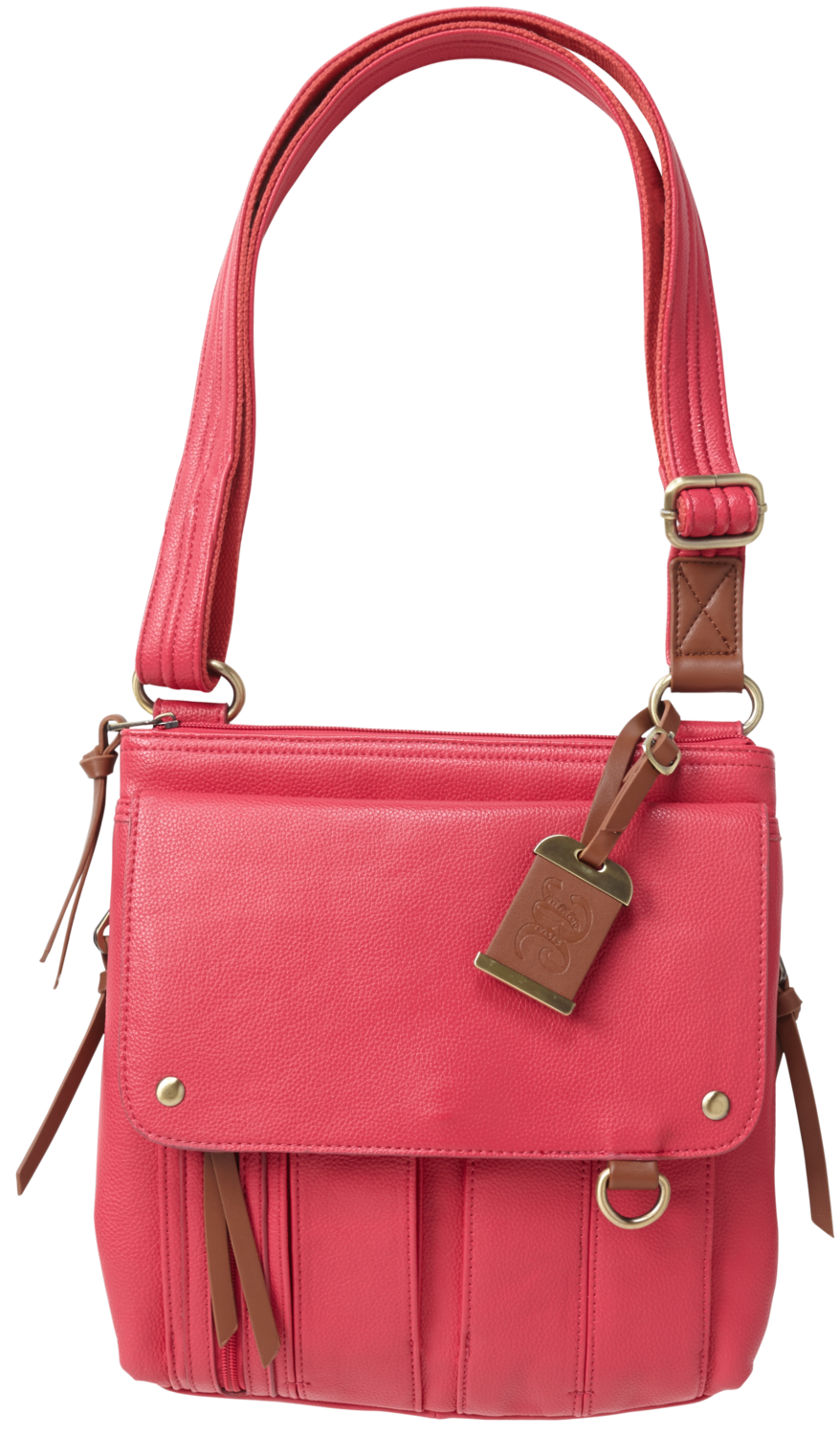 Bulldog Cross Body Purse, Bdog Bdp036      Cross Body Purse Hlstr        Pnk