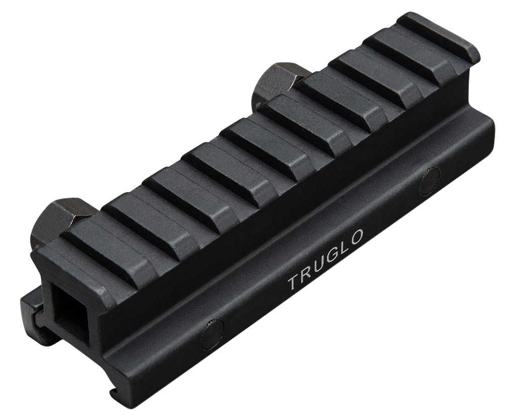 Truglo Riser Mount, Tru Tg-8980b     Riser Mnt Pict 3/4  1-pc
