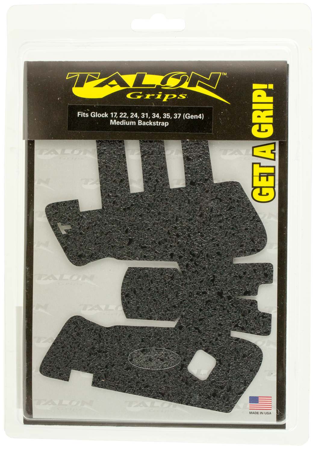 Talon Adhesive Grip, Talon 114r Glk 17/22 G4 Med Bs    Rubber