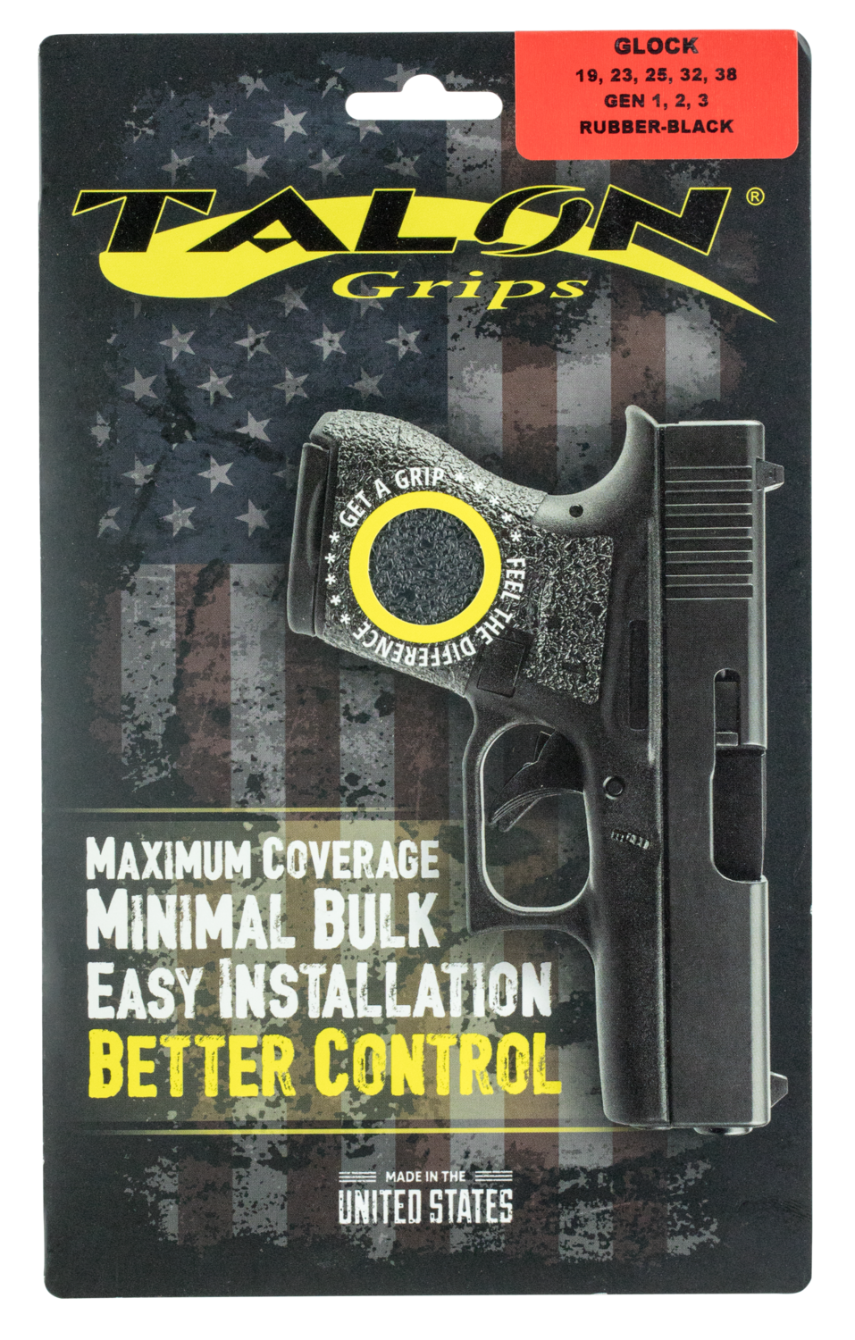 Talon Adhesive Grip, Talon 104r Glk 19/23              Rubber