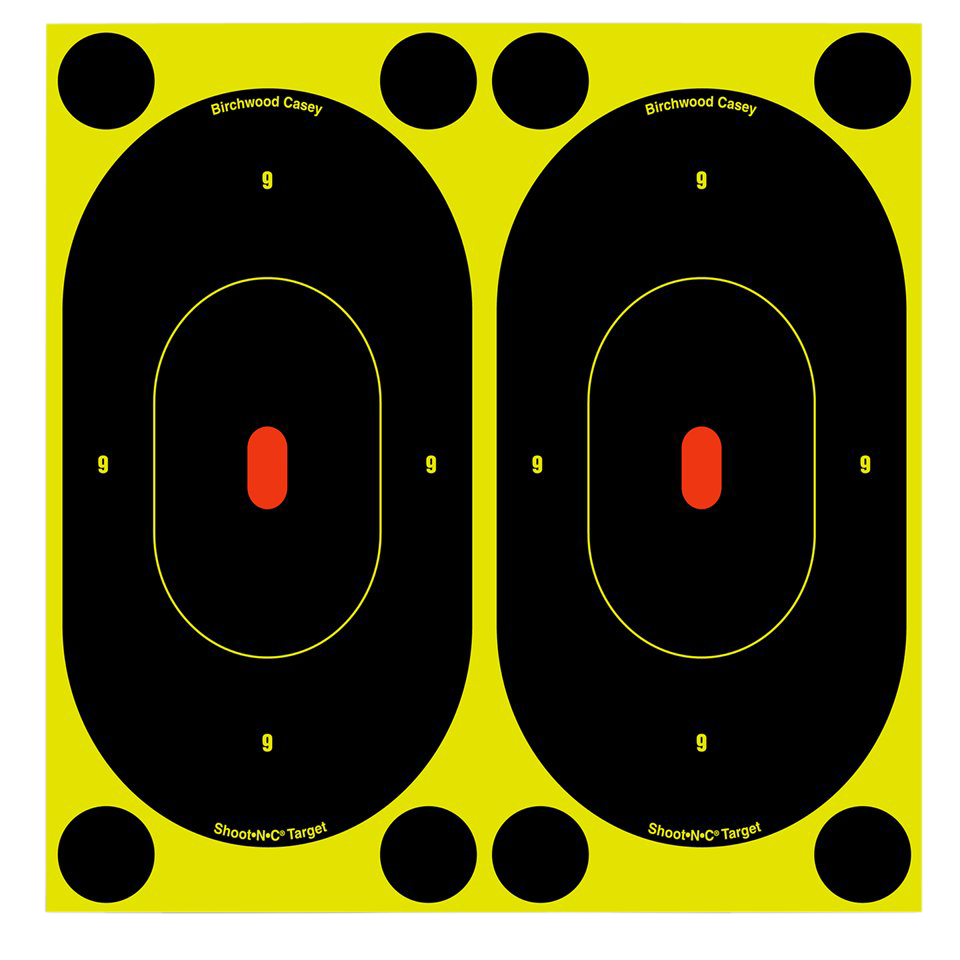 Birchwood Casey Shoot-n-c, Bir 34750          Shoot-n-c 7"oval Silhtte 60pk