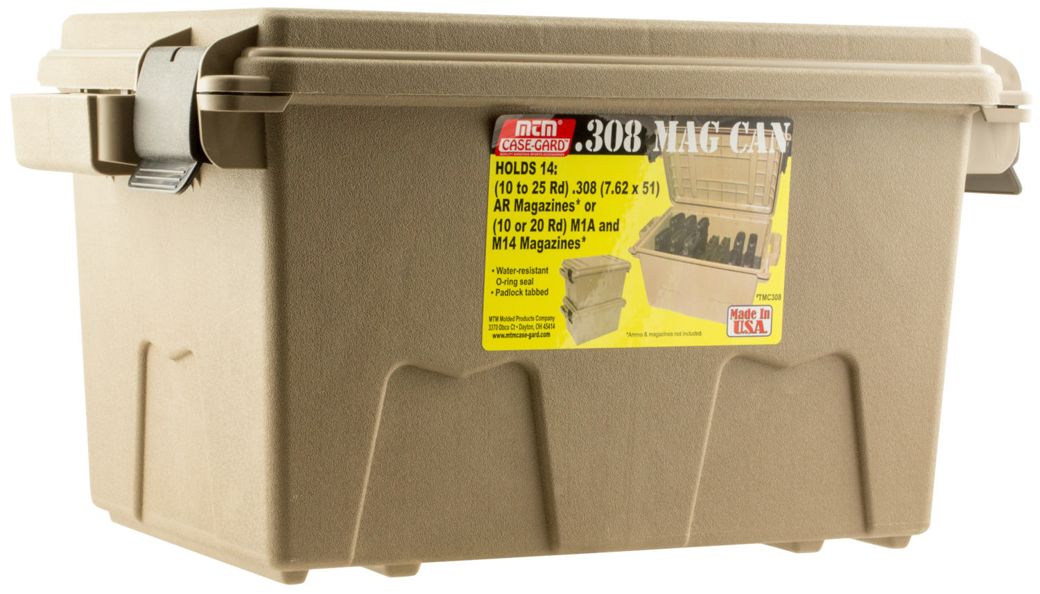 Mtm Tactical Mag Can, Mtm Tmc308      Tact Mag Can 308mags            De
