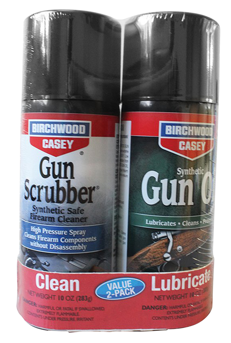 Birchwood Casey Gun Scrubber & Synthetic Gun Oil, Bir 33302          Gun Scrub Syn Gun Oil Combo