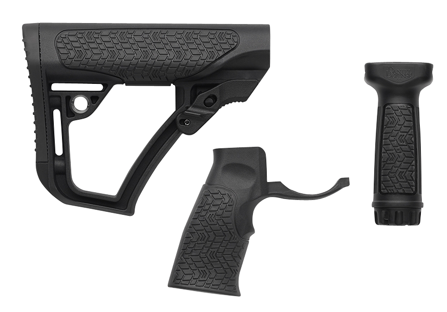Daniel Defense Collapsible Buttstock, Ddf 2810206145006    Coll Buttstock/pg/frgrp Blk
