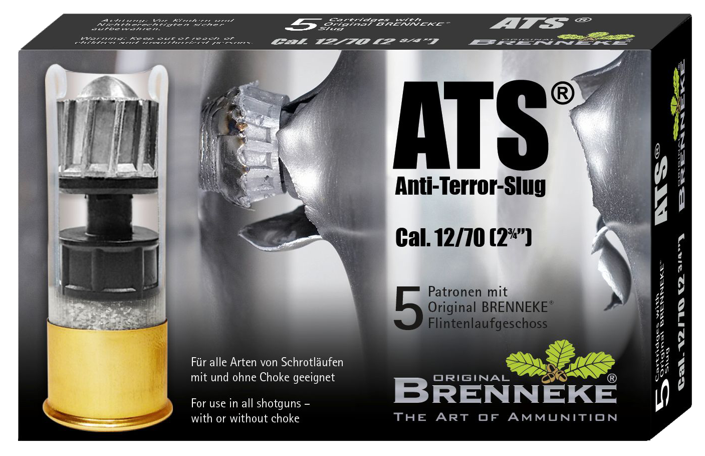 Brenneke Ats, Br Sl122ats   Ats        12  23/4      1oz    5/50