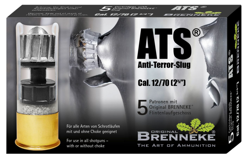 Brenneke Ats, Br Sl122ats Ats 12 23/4 1oz 5/50 Brenneke Ats, Br Sl122ats Ats 12 23/4 1oz 5/50